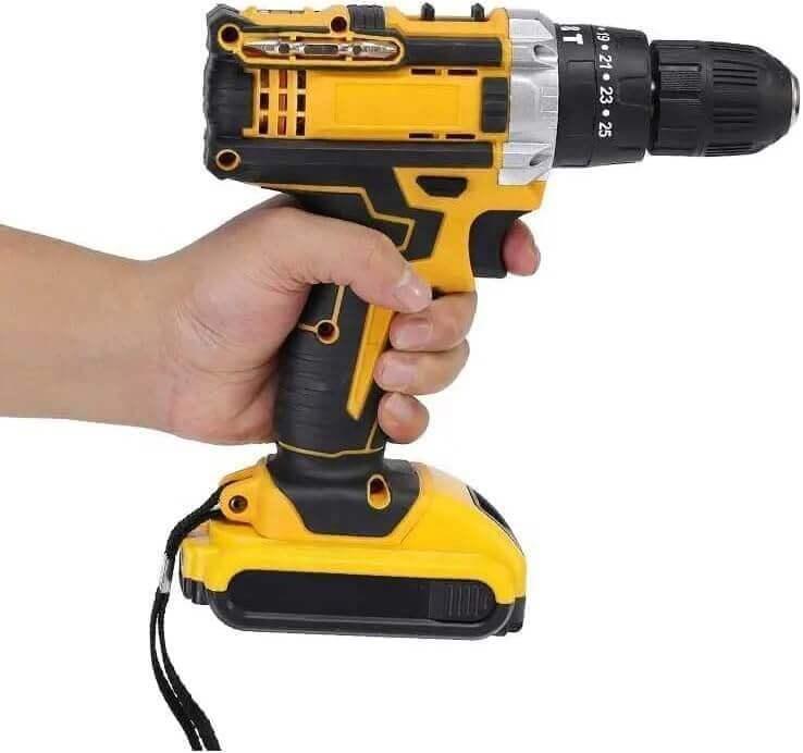 MasterDrill 21V – Parafusadeira/Furadeira com Kit Completo