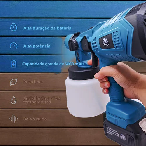 Pistola de pintura elétrica